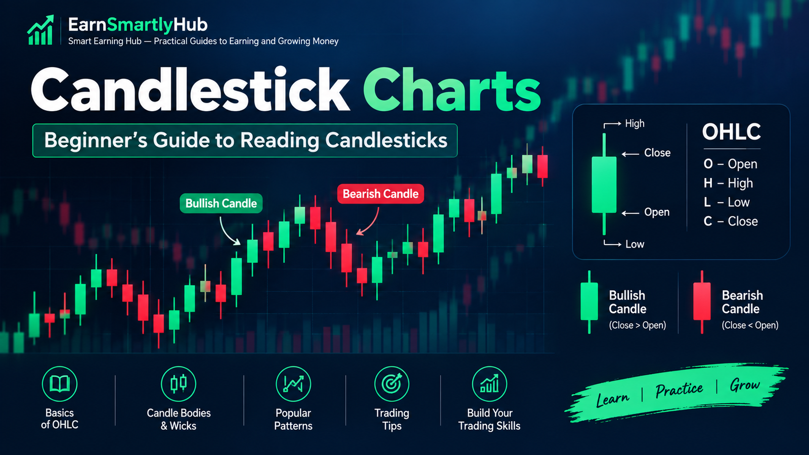 Candlesticks: A Complete Beginner’s Guide to Understanding Candlestick Charts