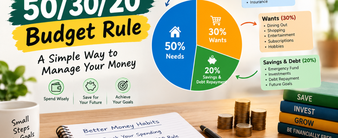 50/30/20 Budget Rule: A Simple Way to Manage Your Money