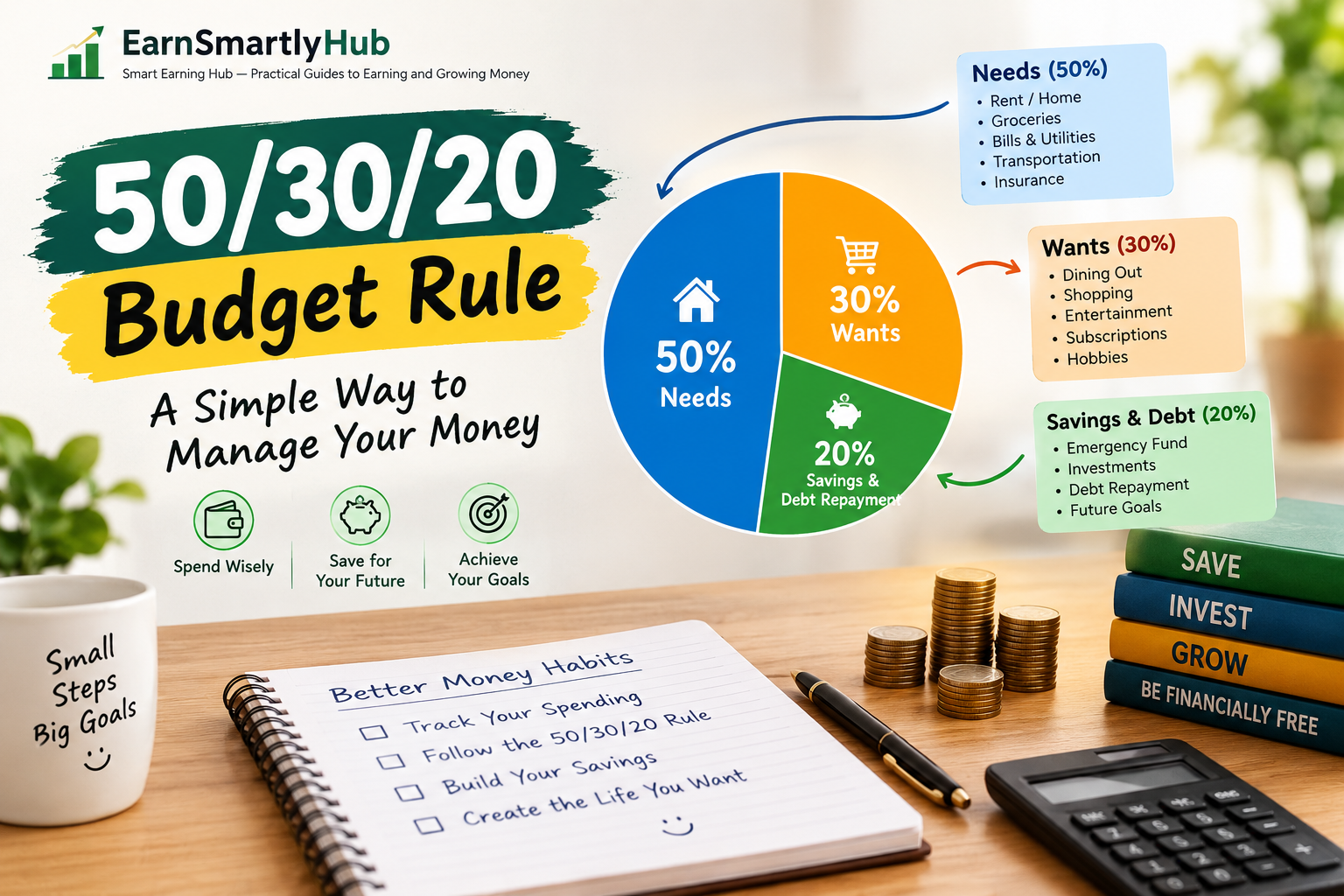 50/30/20 Budget Rule: A Simple Way to Manage Your Money