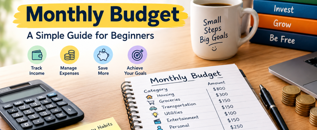 How to Create a Monthly Budget: A Simple Guide for Beginners