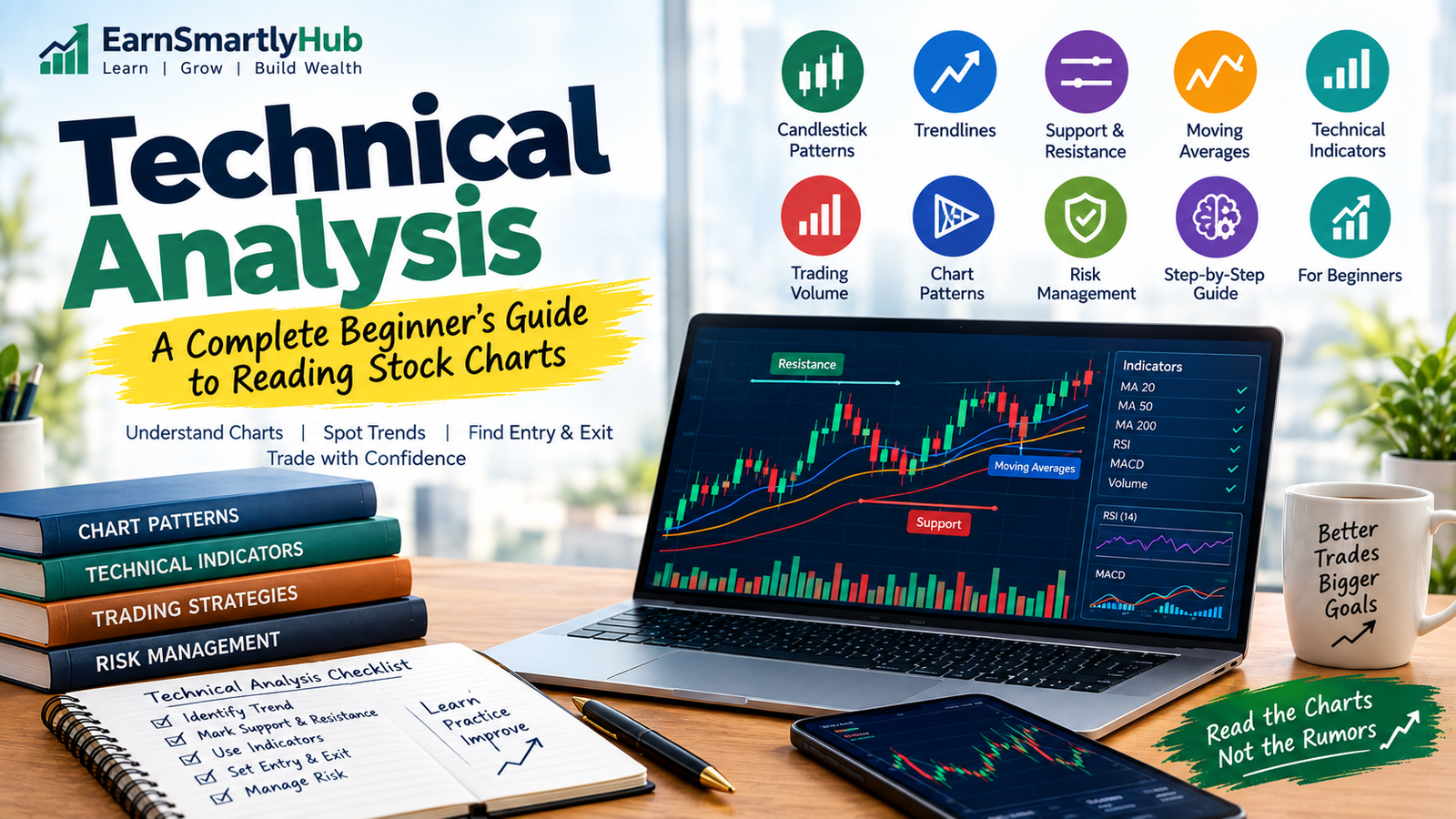 Technical Analysis: A Complete Beginner’s Guide to Reading Stock Charts