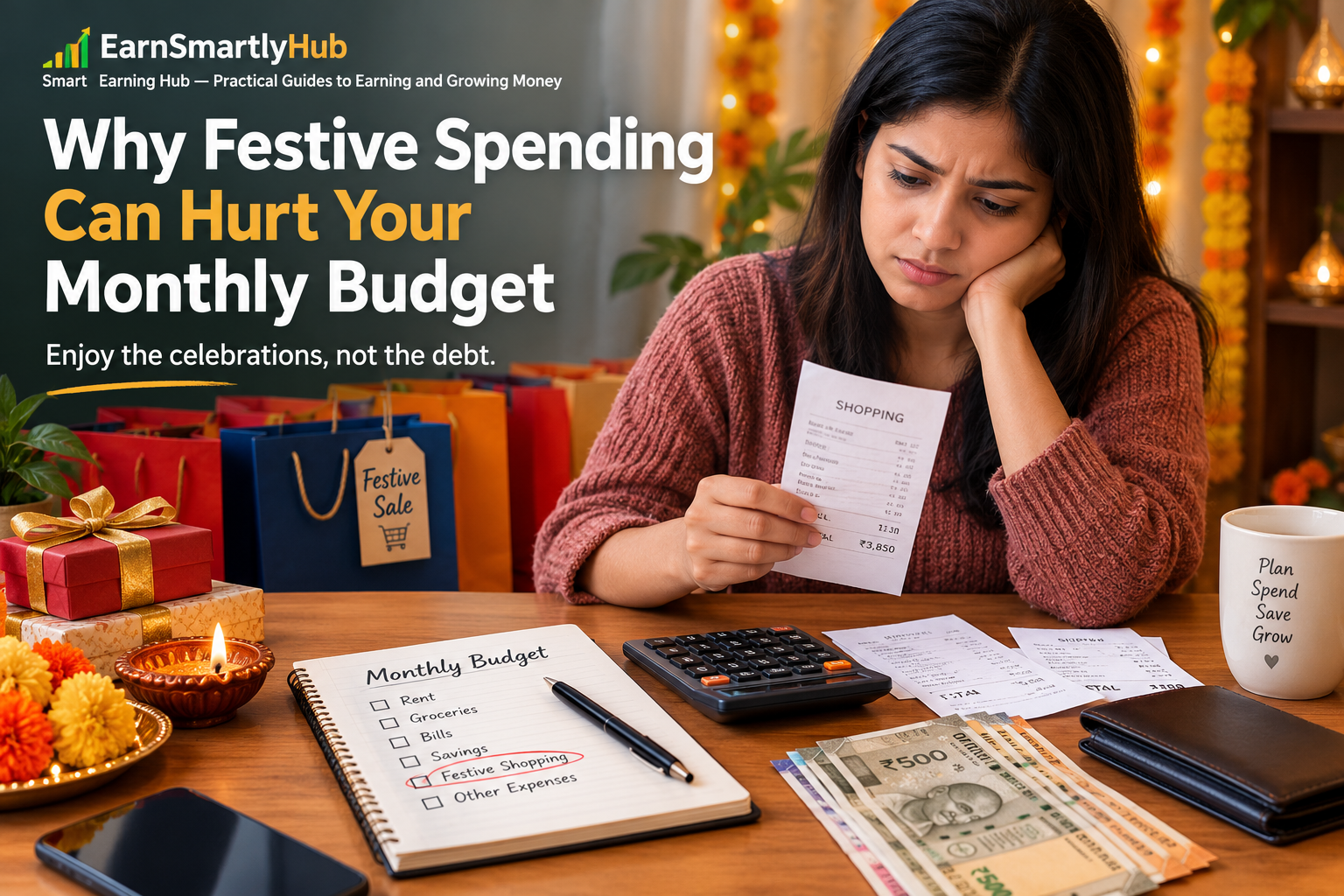 Why festive spending can hurt your monthly budget.
